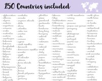 countries instagram highlight icons