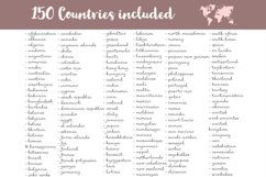 countries instagram highlight icons