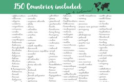 countries instagram story highlight covers
