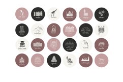 countries instagram story icons