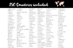 countries instagram template 