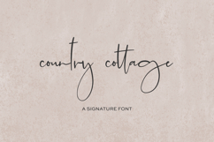 Country Cottage Script Font Product Image 1