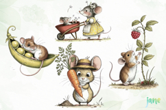 Country Mouse Clipart Product Image 1