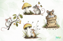 Country Mouse Clipart Product Image 1