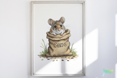 Country Mouse Clipart Product Image 2