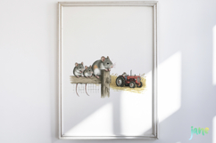 Country Mouse Clipart Product Image 2