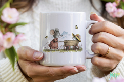 Country Mouse Clipart. Product Image 8