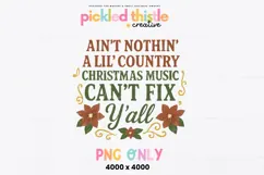 Western-inspired holiday PNG with playful lettering, suitable for rustic Christmas home decor.