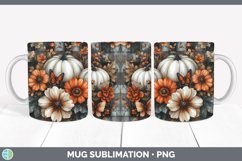 GorgeousCountry Pumpkin Mug Wrap design.