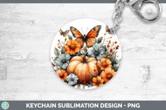 GorgeousCountry Pumpkin Keychain design.