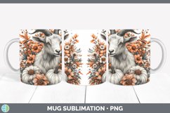 GorgeousCountry Pumpkin Mug Wrap design.
