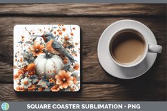 GorgeousCountry Pumpkin Square Coaster design.