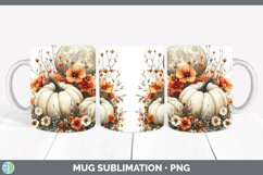 GorgeousCountry Pumpkin Mug Wrap design.