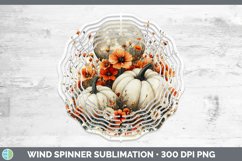 GorgeousCountry Pumpkin Wind Spinner design.