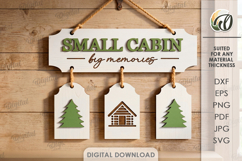 3D Country Wall Sign Laser Cut. Wall Hanger SVG Product Image 1