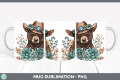 GorgeousCountry Western Mug Wrap design.