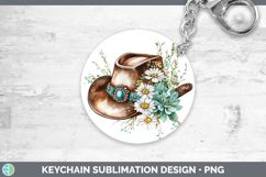GorgeousCountry Western BS02 Keychain design.