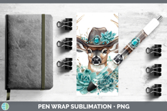 GorgeousCountry Western BS02 Pen Wrap design.