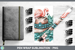 GorgeousCountry Western BS02 Pen Wrap design.