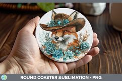 GorgeousCountry Western BS02 Round Coaster design.