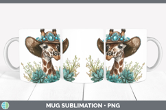 GorgeousCountry Western BS02 Mug Wrap design.
