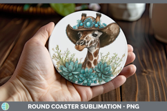 GorgeousCountry Western BS02 Round Coaster design.