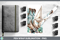 GorgeousCountry Western BS02 Pen Wrap design.