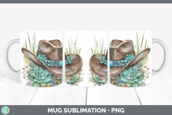GorgeousCountry Western BS02 Mug Wrap design.