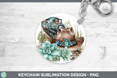 GorgeousCountry Western BS02 Keychain design.