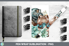 GorgeousCountry Western BS02 Pen Wrap design.