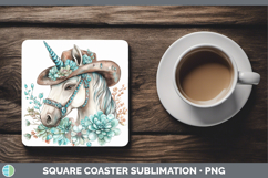GorgeousCountry Western BS02 Square Coaster design.