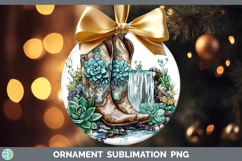 GorgeousCountry Western BS02 Ornament design.
