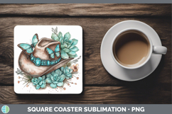 GorgeousCountry Western Square Coaster design.