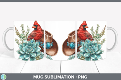 GorgeousCountry Western Mug Wrap design.
