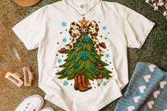 Howdy Christmas PNG, Western Christmas PNG, Christmas Tree Product Image 5