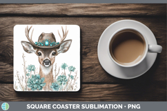 GorgeousCountry Western Square Coaster design.