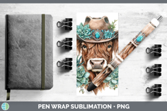 GorgeousCountry Western Pen Wrap design.