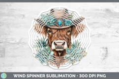 GorgeousCountry Western Wind Spinner design.