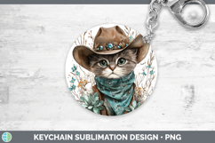 GorgeousCountry Western Keychain design.