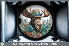 GorgeousCountry Western Car Coaster design.