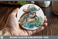 GorgeousCountry Western Round Coaster design.