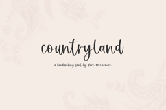 Countryland Script Product Image 1