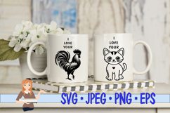 I Love Your - Couples Shirts Product Image 2