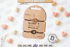 Couple Bracelets Laser Cut Bundle |Bracelet Charms| Love Day Product Image 3