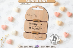 Couple Bracelets Laser Cut Bundle |Bracelet Charms| Love Day Product Image 2