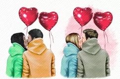 Family Couple Clipart Valentines Day Clipart People Clipat Product Image 2
