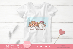 Cute dog clipart kawaii animals birthday party cartoon 6 Product Image 3