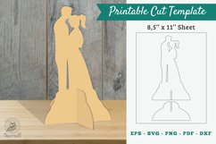 Couple Love Printable Cut Template Product Image 1