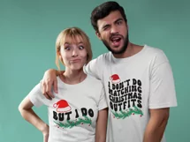 I don't do matching christmas outfits SVG, But I do SVG Product Image 3