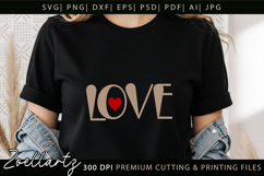 Valentine's Day SVG PNG EPS DXF Love Heart SVG for Cricut Product Image 4